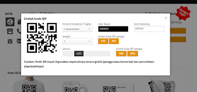 Cara Membuat QR code untuk link artikel dan blog dengan GOQR.me Cara Membuat QR code untuk link artikel dan blog dengan GOQR.me