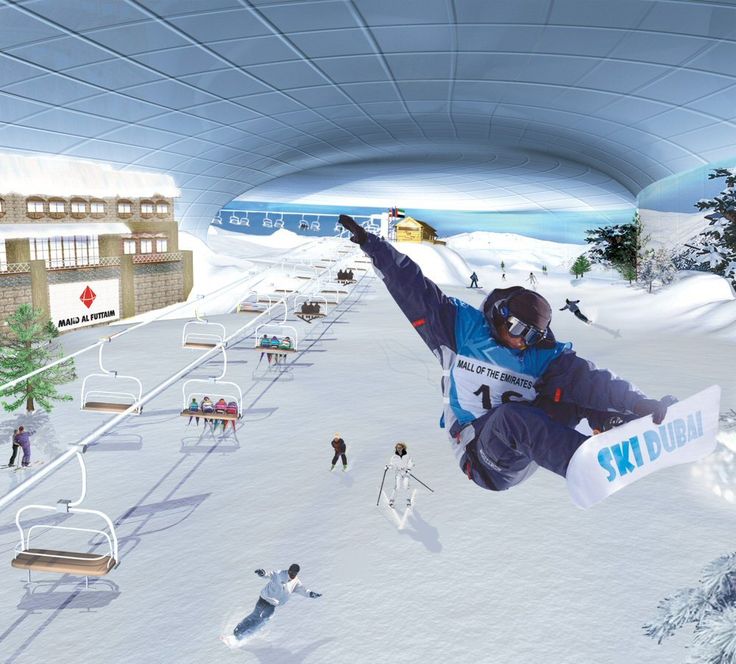 The Amazing World Ski Dubai Snow Park (The Worlds Largest Snow Park