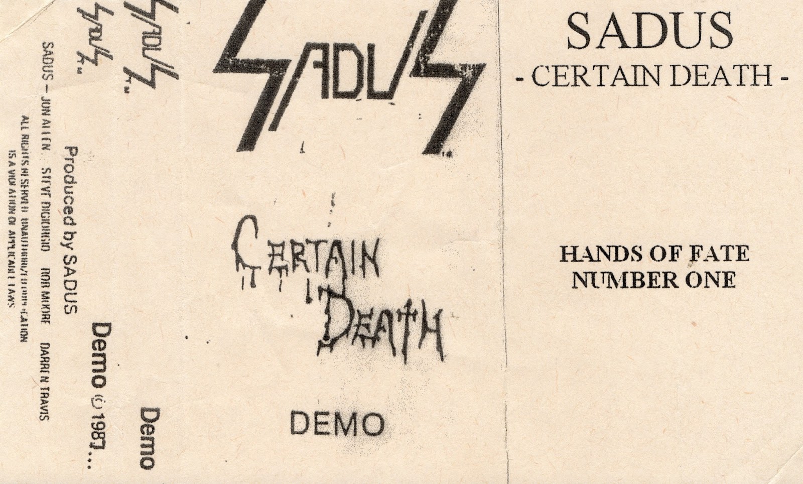 Immortal Fate - Demo '90 Immortal Fate - Demo '90