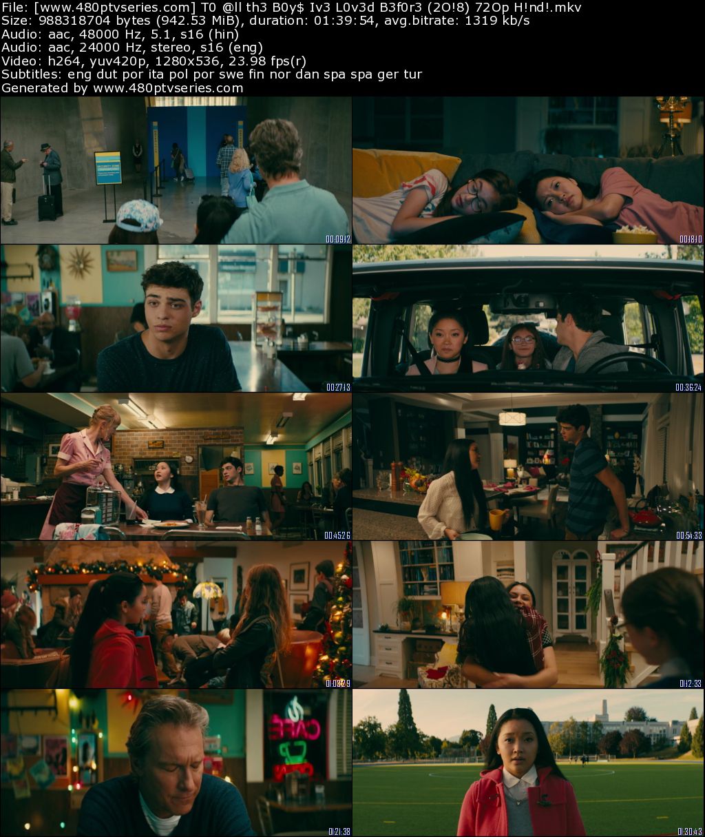 Download To All the Boys I've Loved Before (2018) 950MB Full Hindi Dual Audio Movie Download 720p Web-DL Free Watch Online Full Movie Download Worldfree4u 9xmovies