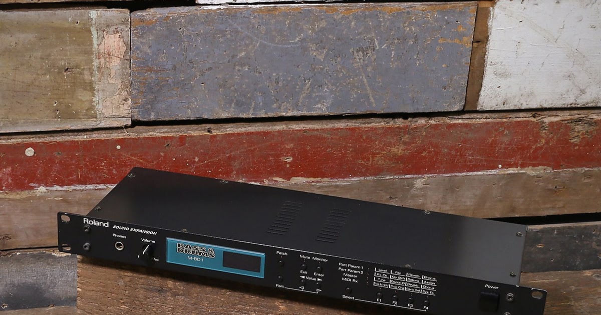 MATRIXSYNTH Roland MBD1 Bass and Drum Module