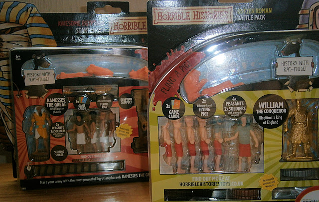horrible histoires packaging toy sets
