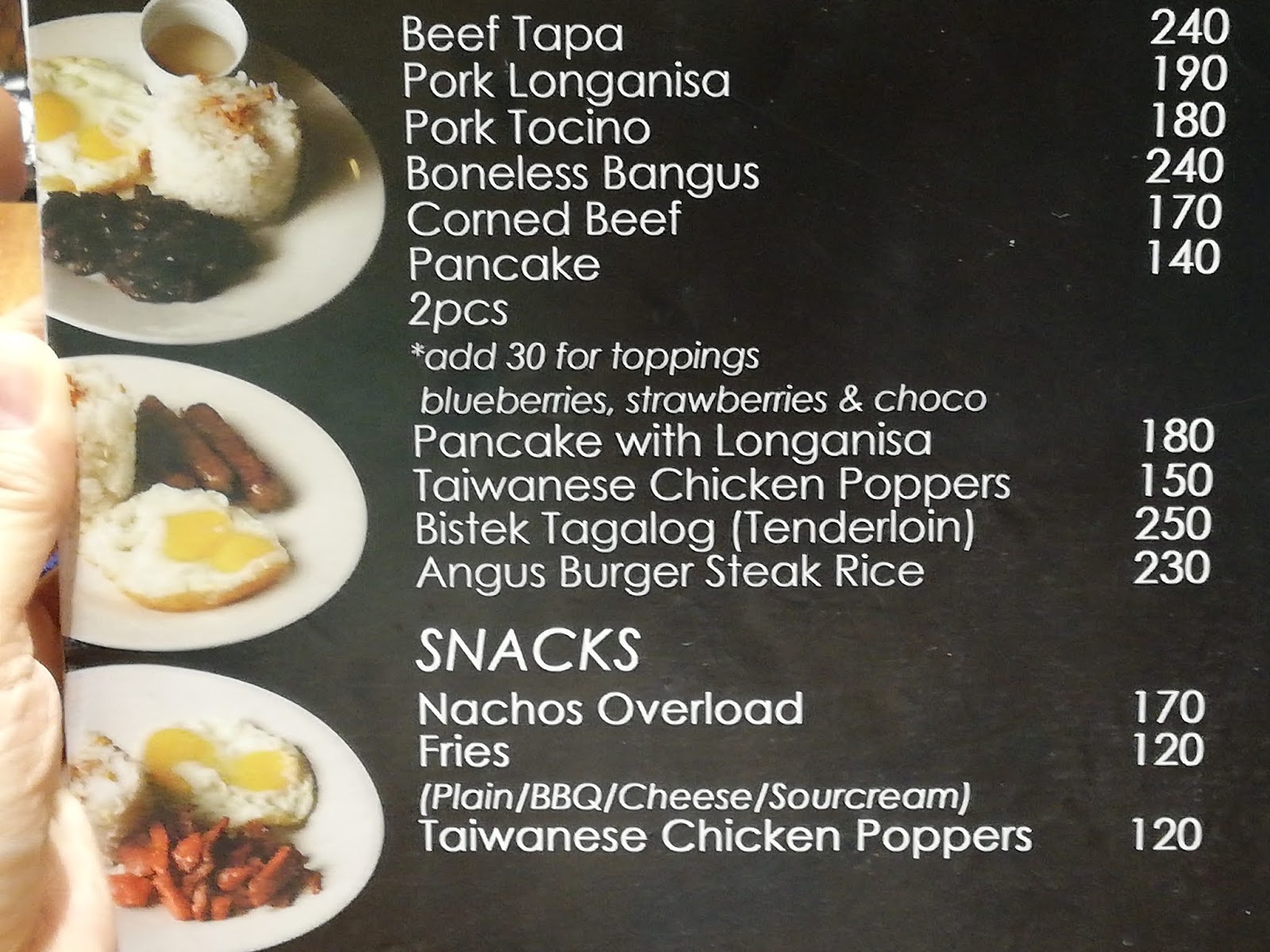 Buffet of blessings Black Scoop Cafe on Manila's UN Avenue