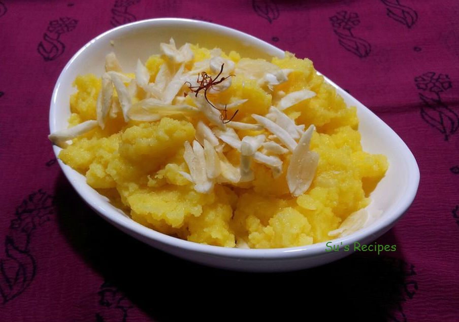 Su's Recipes Egg Halwa
