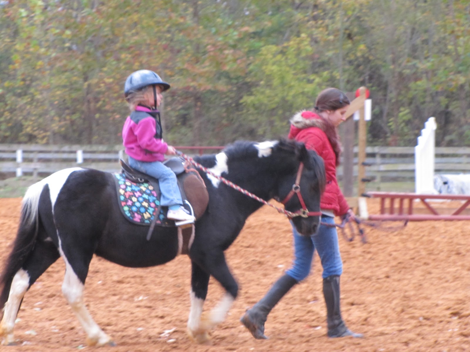 The Sniady Family Horseback riding Part 1