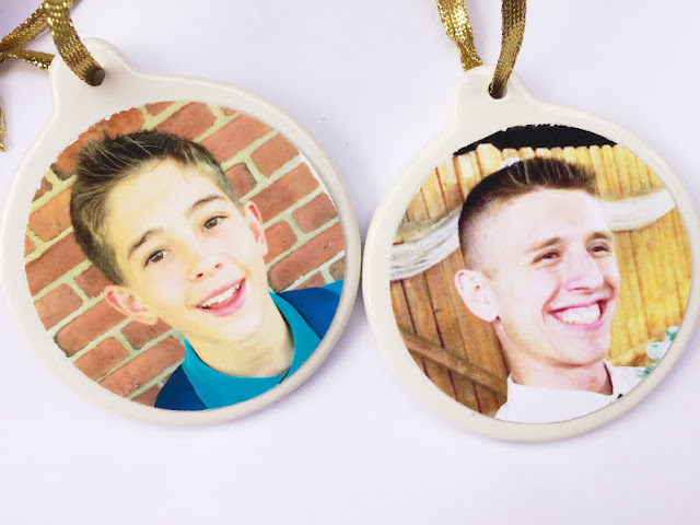 Personalize your Christmas tree with a picture of your kids! You'll have an easy DIY Christmas ornament and a great memory of your kids for years to come!