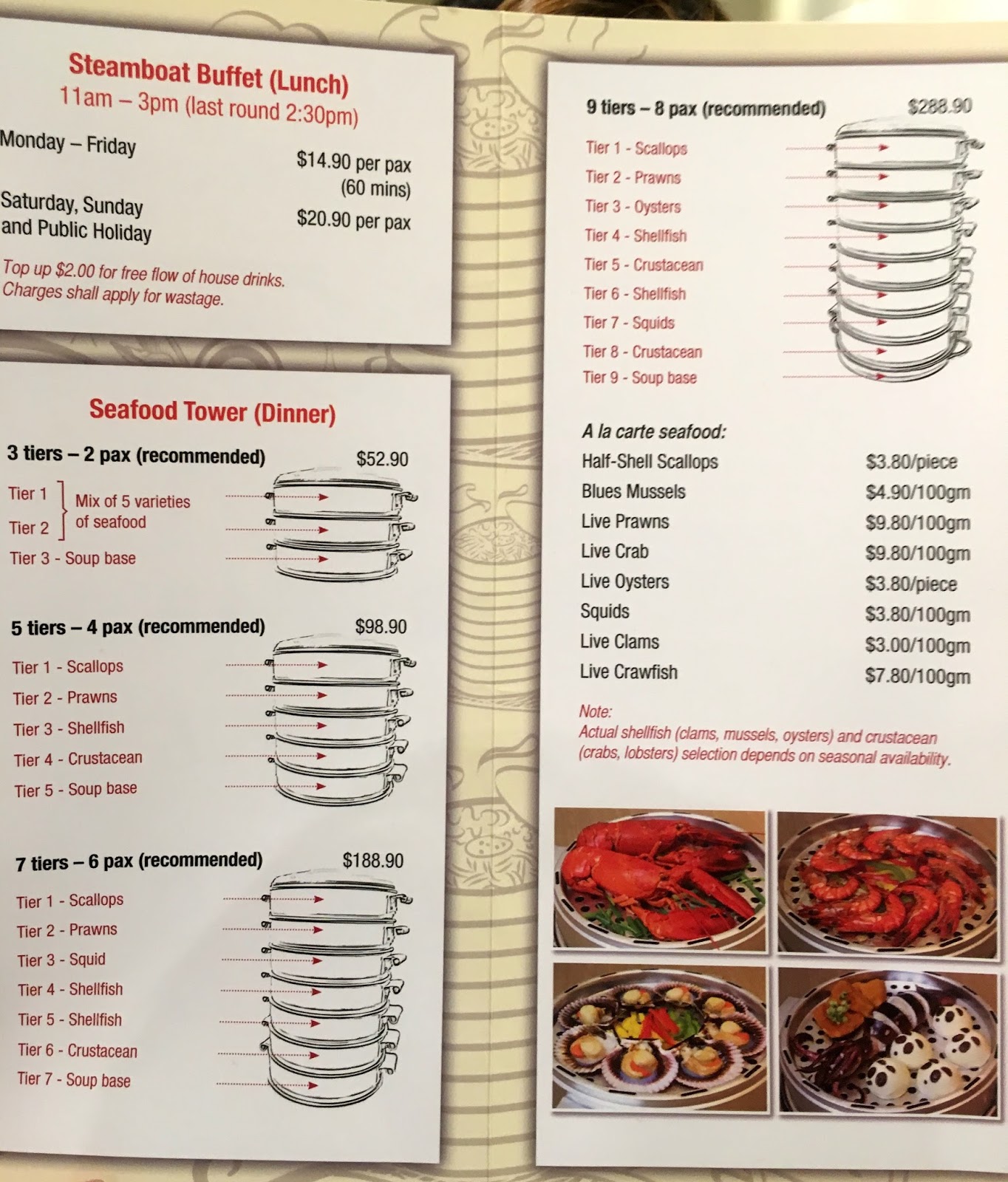 Brand New Korean Dining Concept. Captain K Seafood Tower @ Princep St