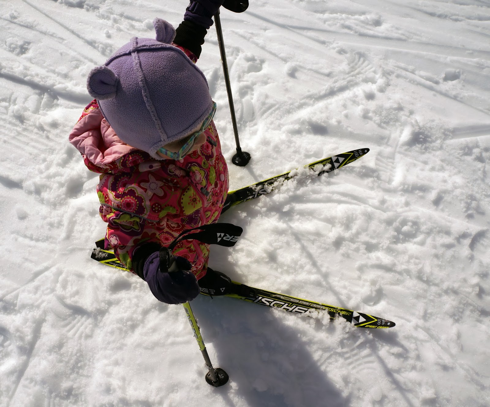 The Little Legers Cross Country Skiing at Pineland Farms