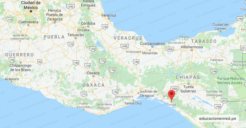 Temblor en México de Magnitud 3.8 (Hoy Jueves 14 Mayo 2020) Sismo - Epicentro - Tonalá - Chiapas - CHIS. - SSN - www.ssn.unam.mx