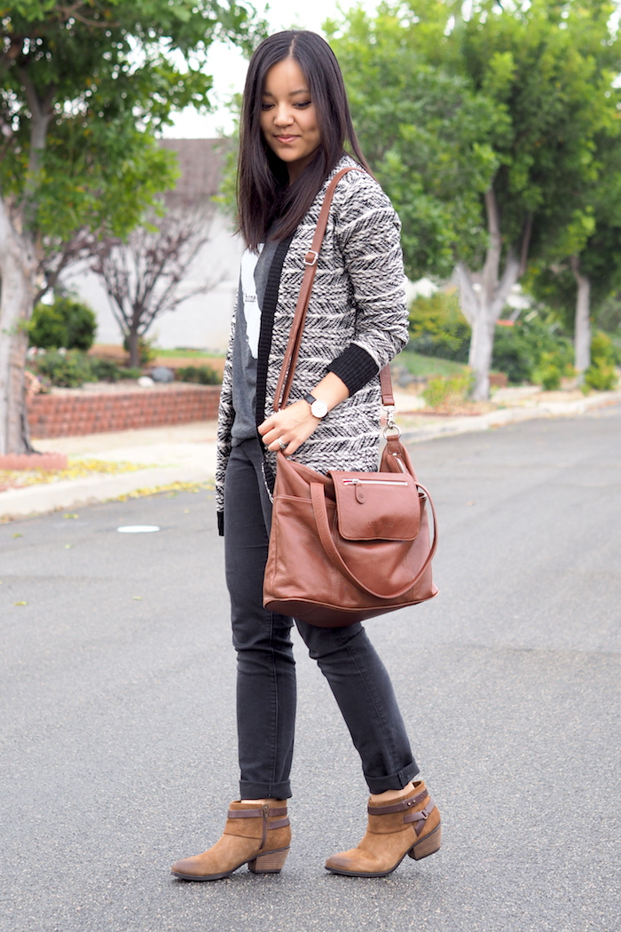 business casual with booties