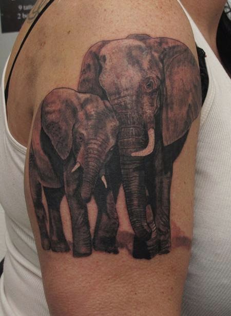 Tatuaje de Elefantes