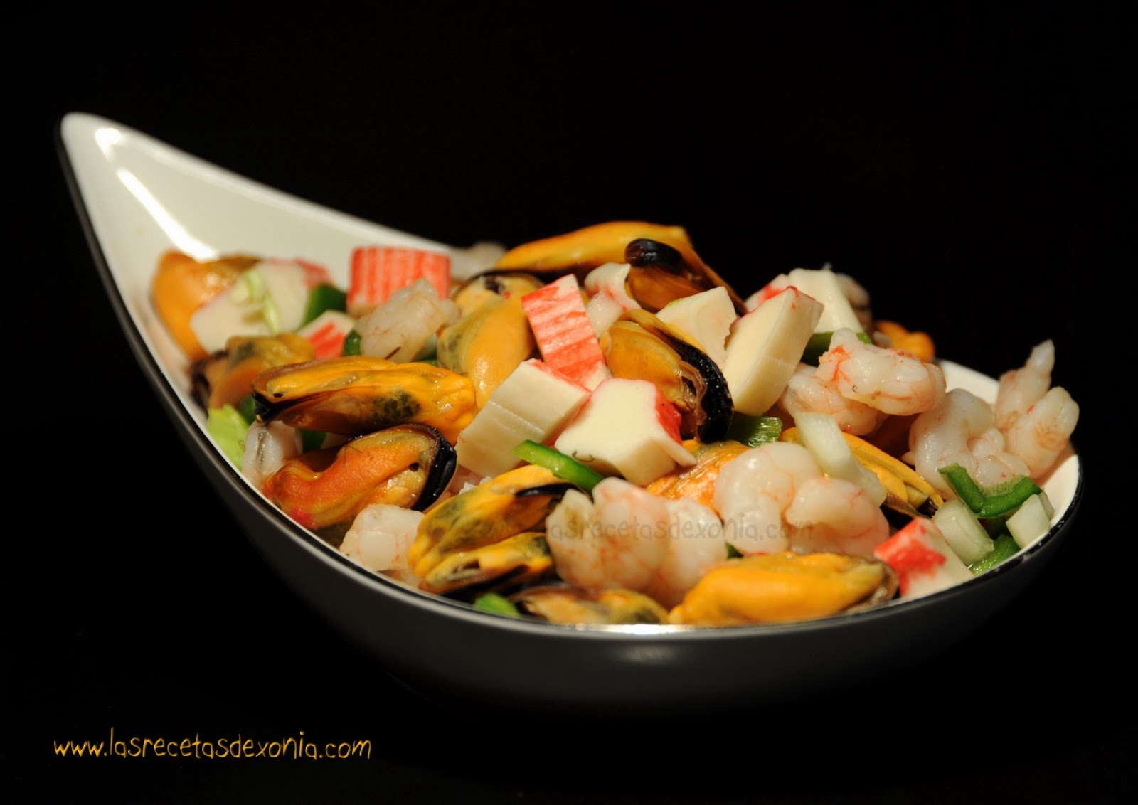 SALPICON DE MARISCO Las Recetas de Xonia para Dukan