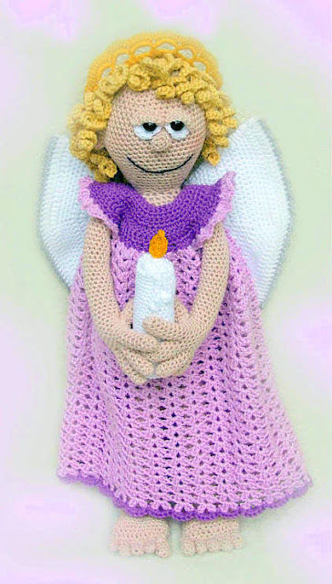 Christmas angel Crochet pattern