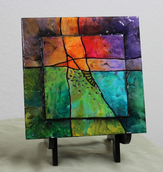 CAROL NELSON FINE ART BLOG Colorful Mixed Media Abstract Art Painting