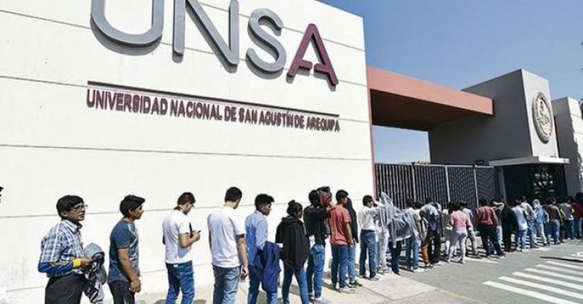 Diez jóvenes de escasos recursos serán becados por la UNSA - Arequipa Diez jóvenes de escasos recursos serán becados por la UNSA - Arequipa