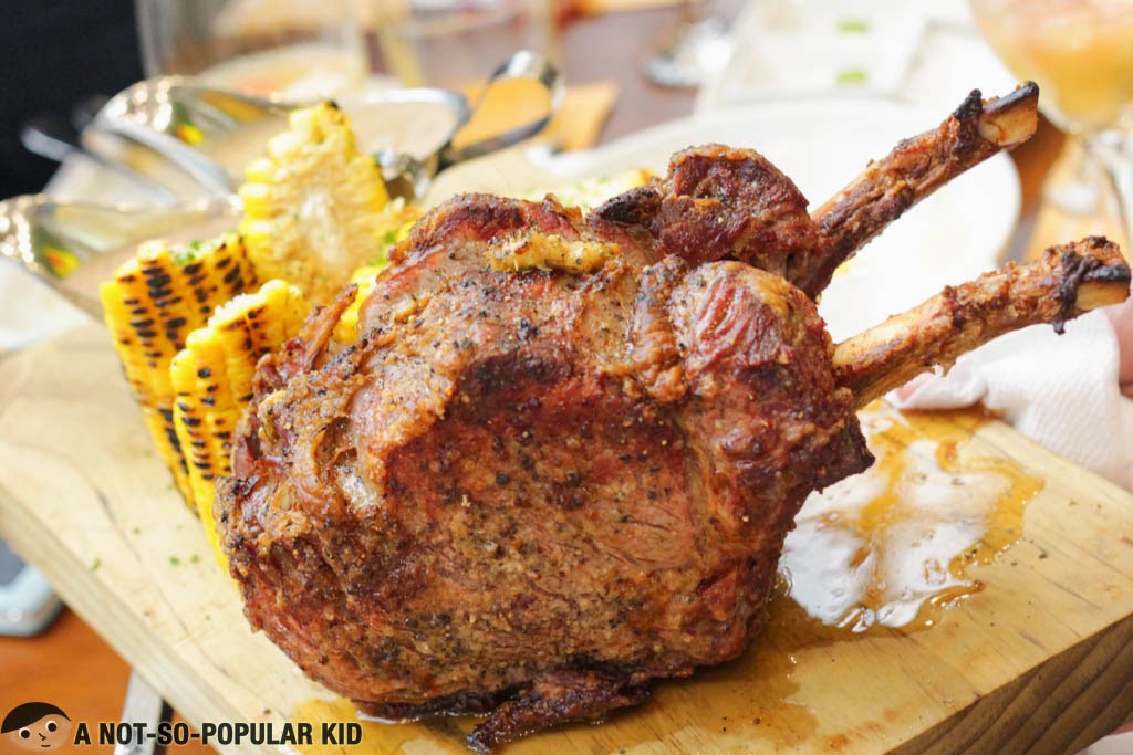 The mouthwatering Tomahawk Steak of Torch!