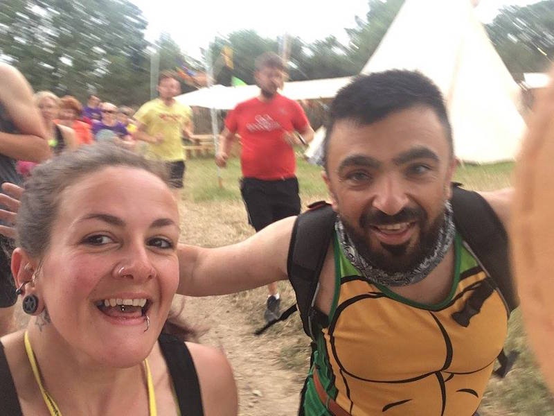 FitBits | Glastonbury Festival miles walked calories burned steps - Tess Agnew fitness blogger