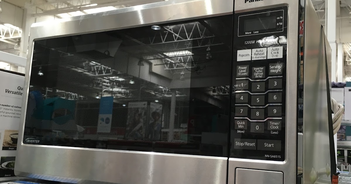 Panasonic Nn Sa651s Stainless Steel Microwave Oven Costco Weekender