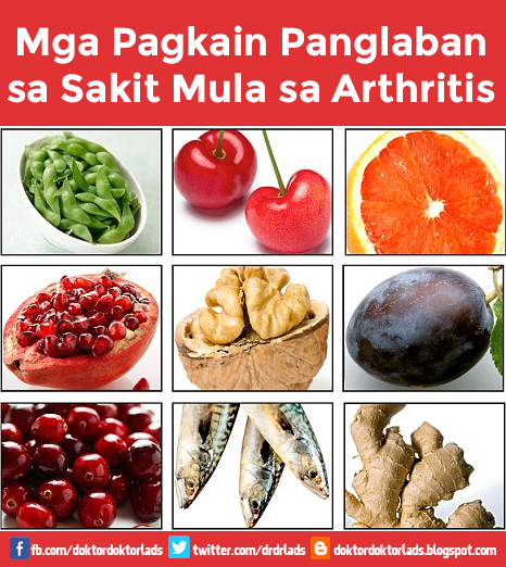 Mga Pagkain Panglaban sa Sakit na Dulot ng Arthritis - Doktor Doktor Lads