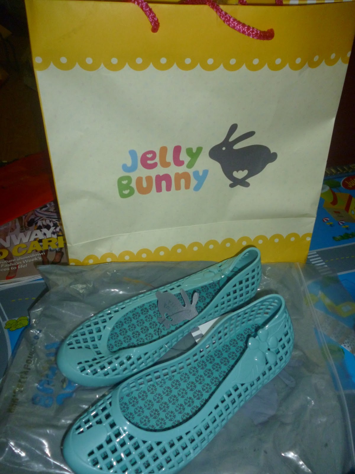 kasut jelly bunny