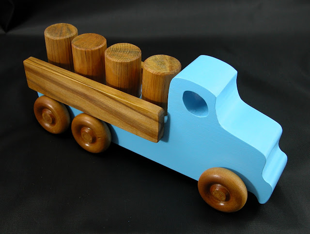 Handmade Wooden Toy Lorry Truck From The Quick N Easy 5 Truck Fleet Etsy Listing 705872553