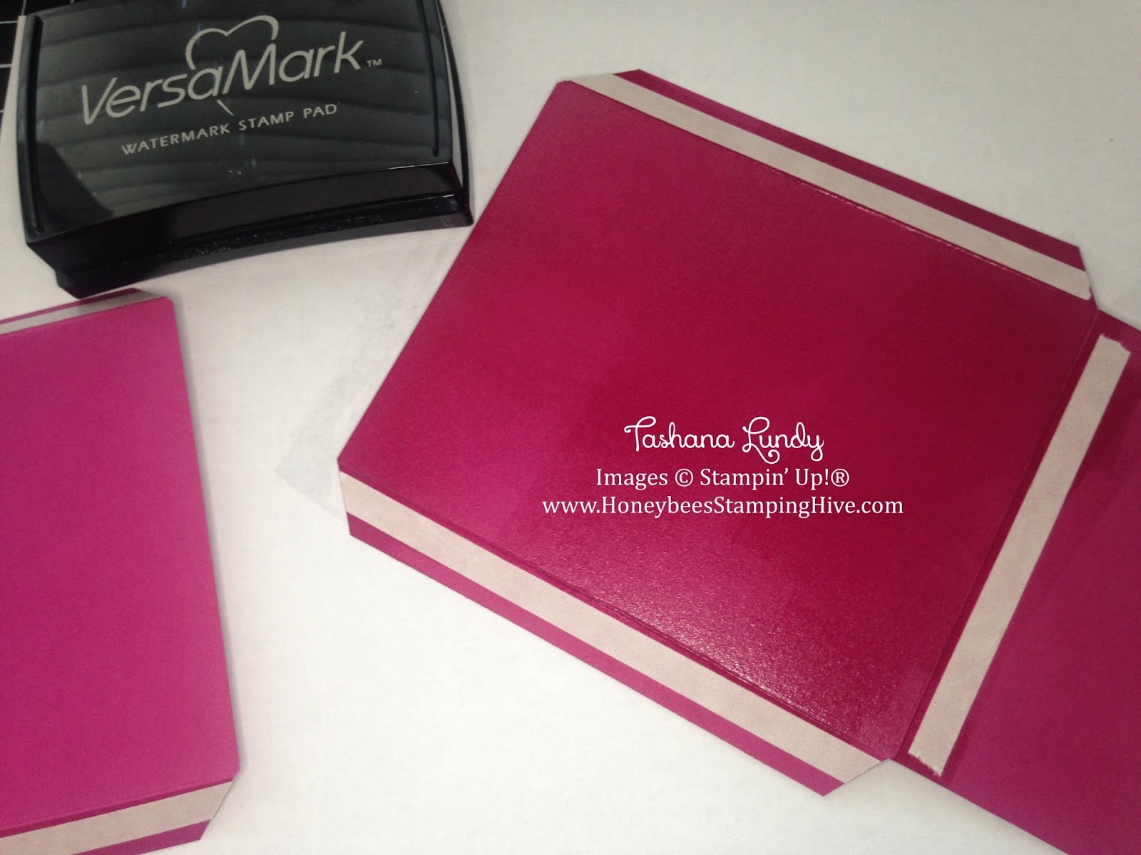 ` Faux Leather 3 Ways with Heat Embossing SBTD March Blog Hop