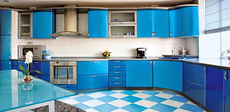 AAMODA kitchen: Triangle Modular Kitchen with Accessories