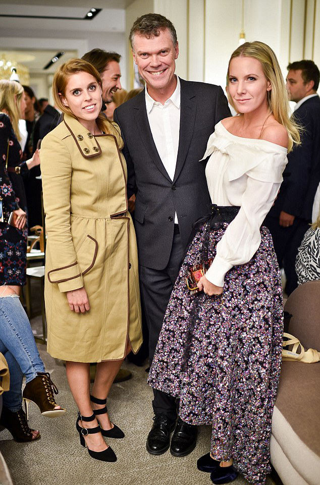 Royal Family Around the World: Princess Beatrice attended the Jimmy Choo  cocktail evening for blood cancer Charity DKMS in London on October 12, 2016