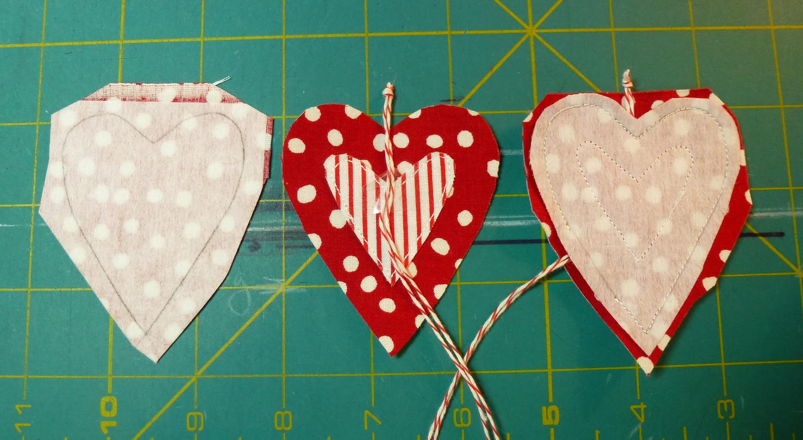 Leslie's Art and Sew Happy Heart Card Tutorial