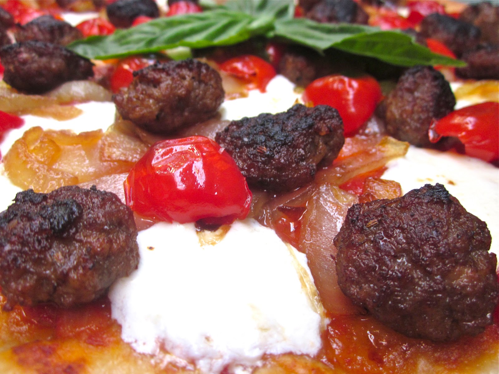 Haute + Heirloom Antico Inspired "San Gennaro Pizza" on White Truffle