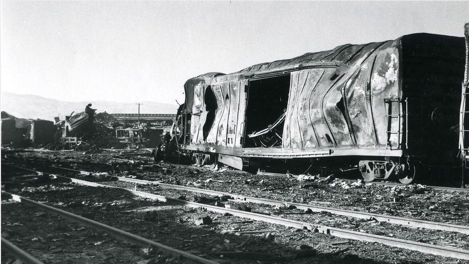 Big Bend Railroad History 1974 Wenatchee Explosion Views