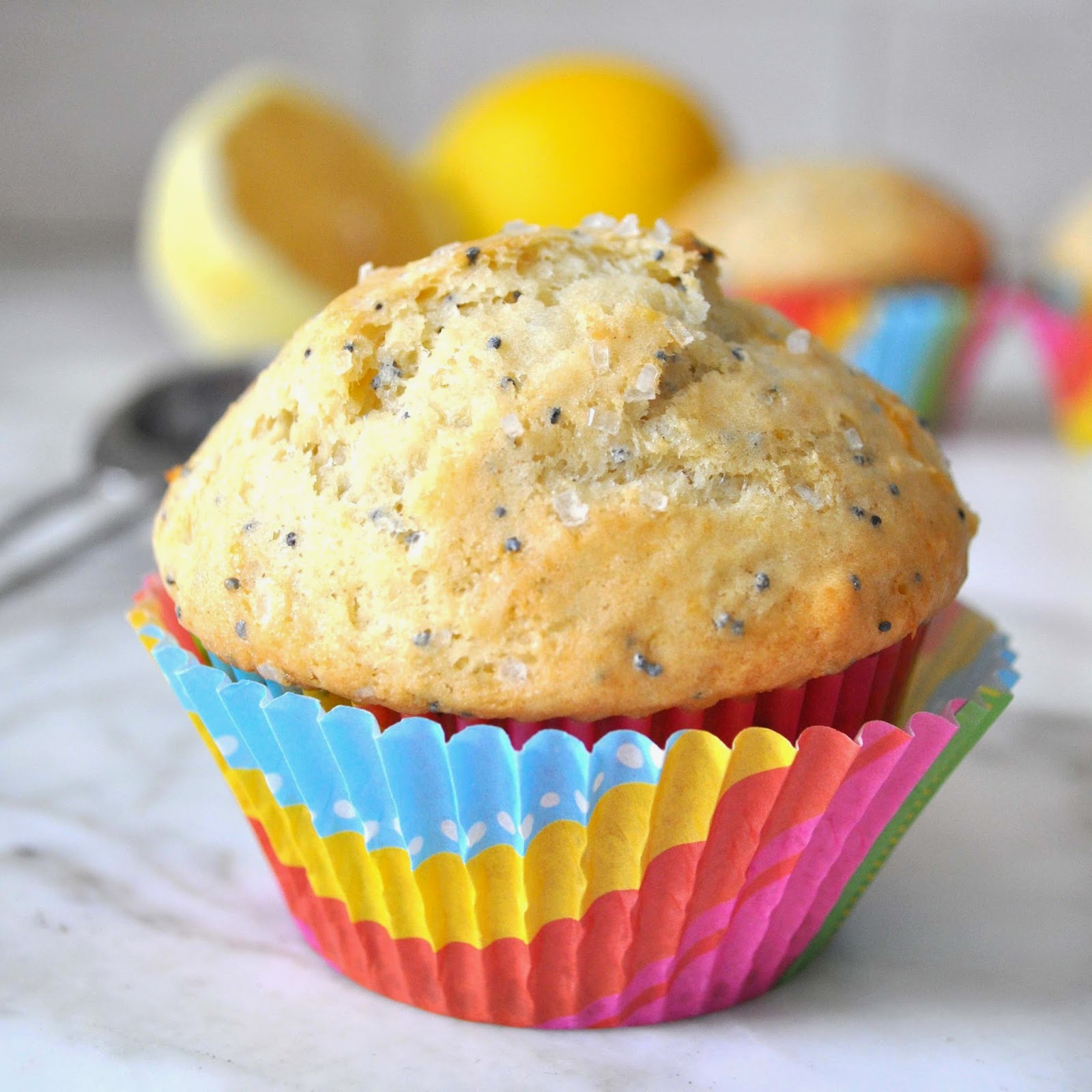 Cooking with Manuela: Homemade Lemon-Poppy Seed Muffins