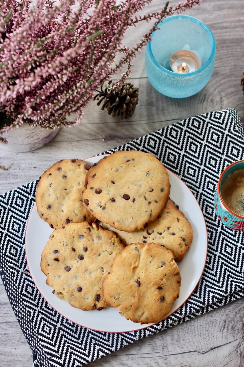 HOME OF HAPPY: MARONI-COOKIES MIT SCHOKOLADE