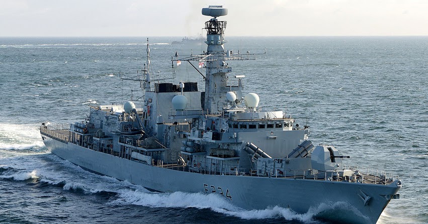 NOTICIAS FFAA CHILE Vicealmirante de La Armada Visita Fragata Type 23