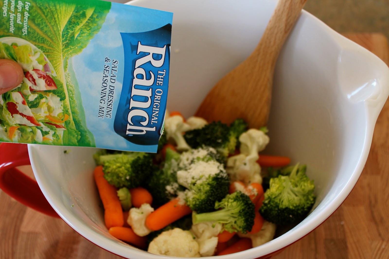 Mrs. Schwartz's Kitchen: Roasted Ranch Veggies
