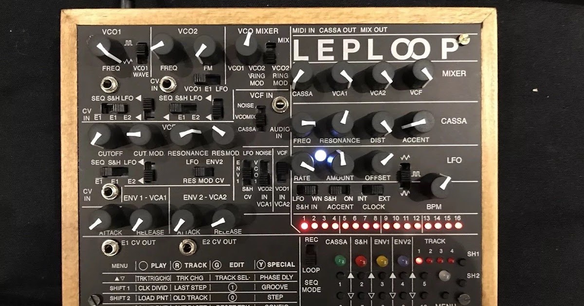 MATRIXSYNTH Leploop Synth / Sequencer / Drum Machine / Groovebox