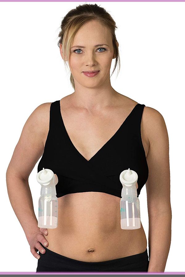 nursing bra pumping