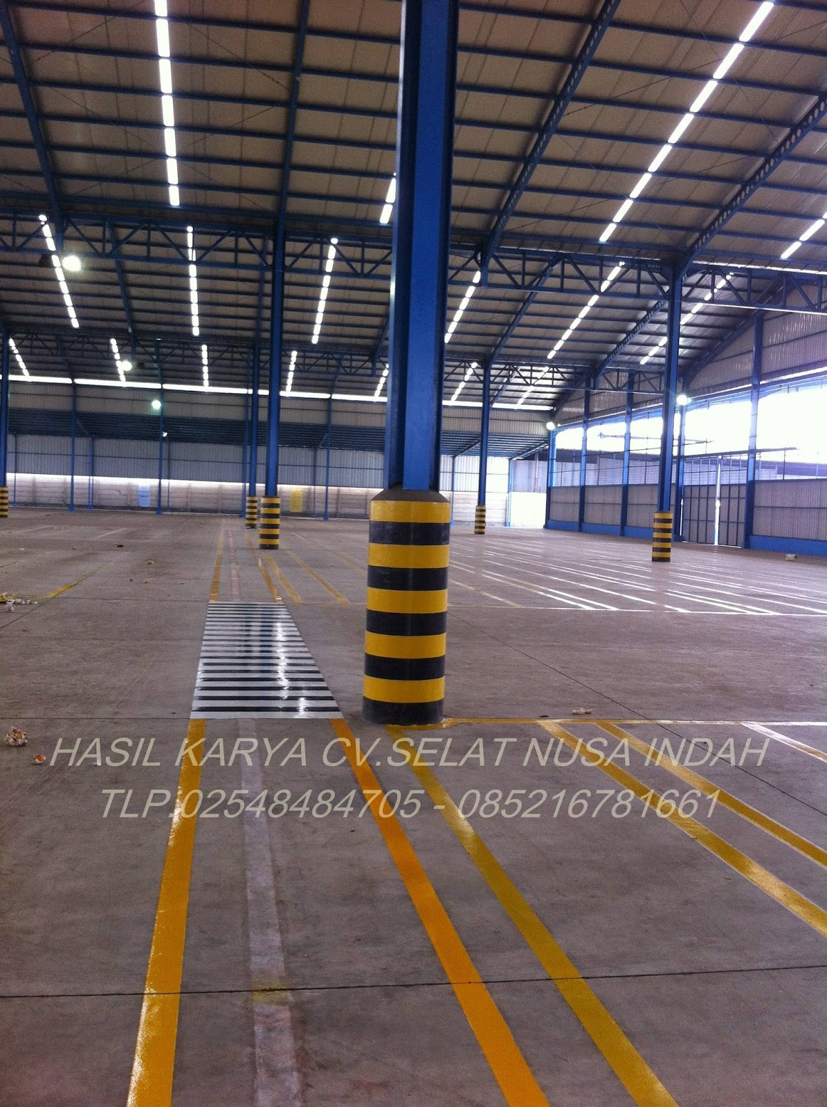 EPOXY FLOOR INDONESIA: line lantai industri