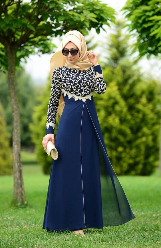 25 Model Baju Gamis Muslimah Masakini Untuk Pesta dan 25 Model Baju Gamis Muslimah Masakini Untuk Pesta dan