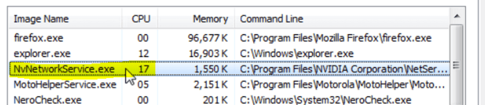 NVNetworkservice.exe
