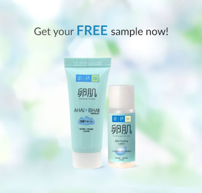 FREE AHA+BHA Face Wash AHA+BHA Mild Peeling Lotion Sample Giveaway