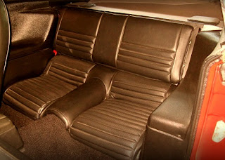 1969 Ford Mustang Mach 1 Sport Coupe 1969 Ford Mustang Mach 1 Seat Rear