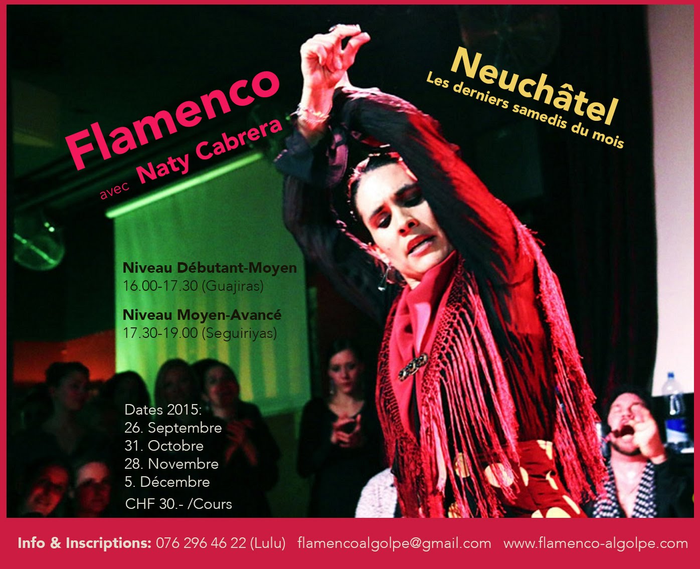 Clases de Baile Flamenco en Neuchâtel