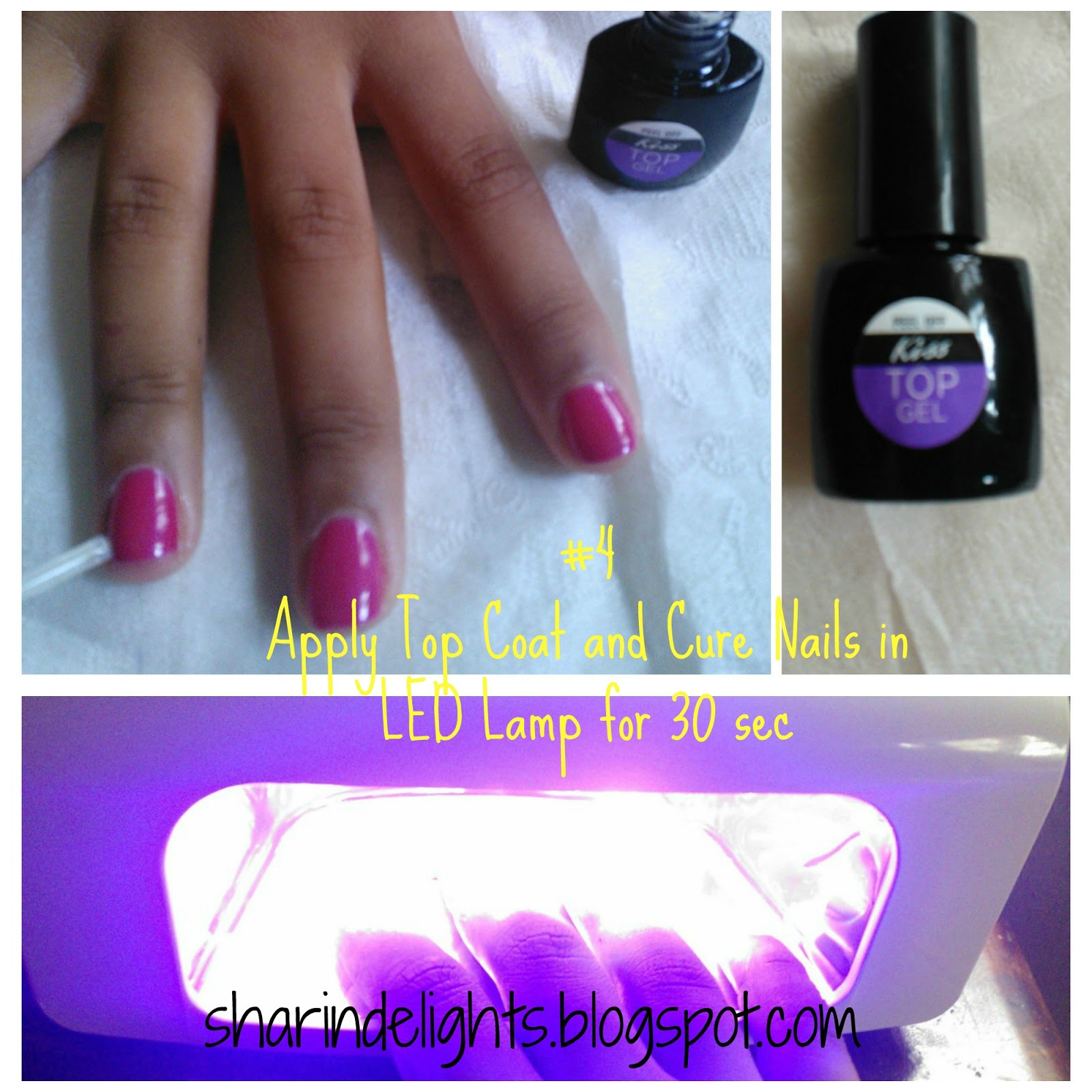 Sharingdelights Kiss Everlasting Gel Polish Starter System and Kiss