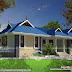 4 bedroom 1820 sq-ft sloping roof house plan