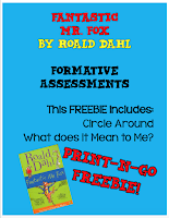 Fantastic Mr. Fox Formative Assessment Elizabeth Chapin-PInotti