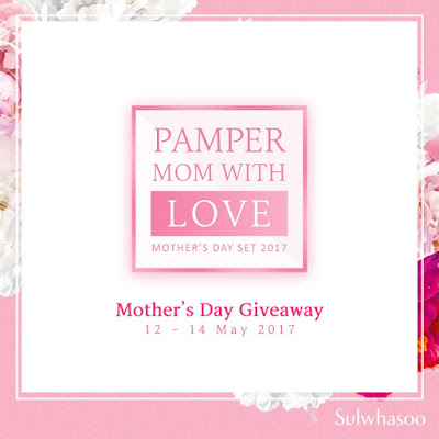 Sulwhasoo Timetreasure Renovating EX range free sample Mother's Day Giveaway