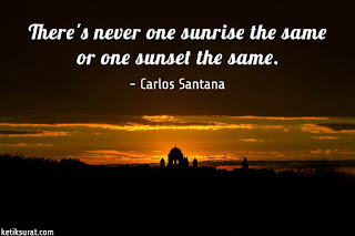 quotes about sunset dan terjemahannya
