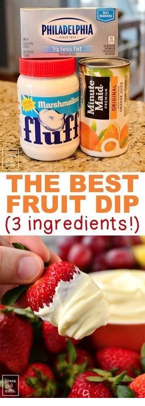 The Best Fruit Dip Ever