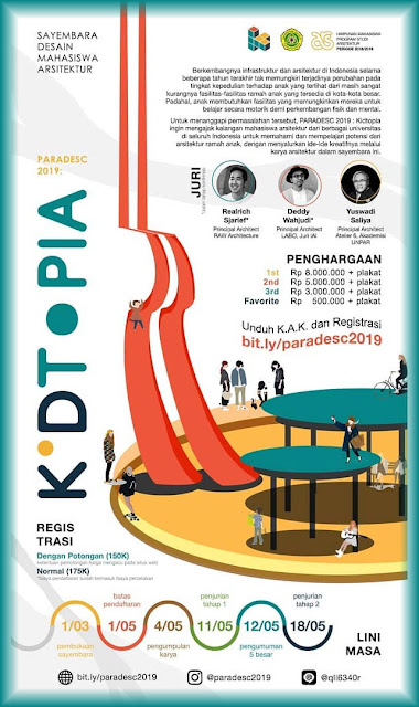 Sayembara Desain Arsitektur PARADESC 2019 : Kidtopia